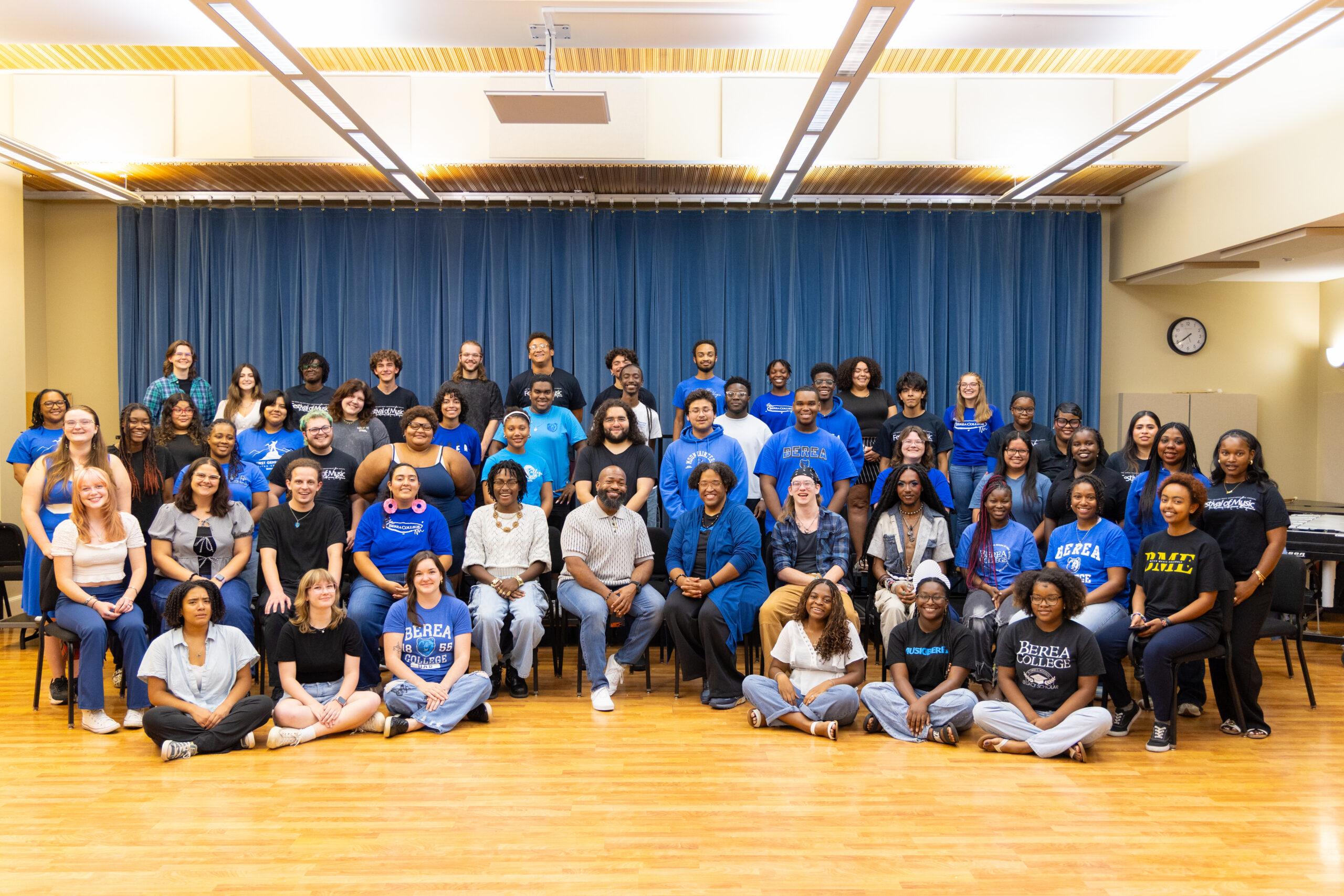 The Berea College Black Music Ensemble will host its 57th anniversary fall concert at 2 p.m. Nov. 7 in Union Church to celebrate unity through gospel music and fellowship of brotherly love.